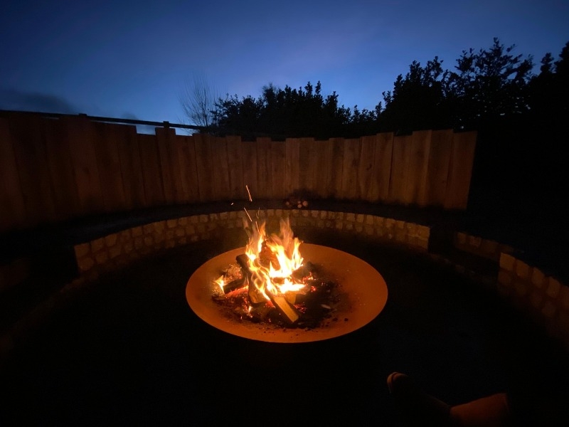 IMAGE OF A FIRE PIT